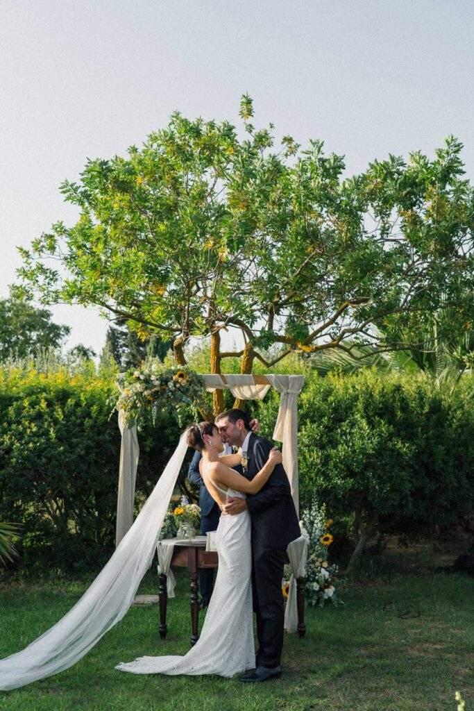 Lia e Giorgio, matrimonio in un casale nel Palermitano – foto 47 di 79